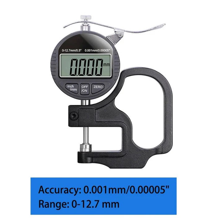 Thickness Measuring Tool for Paper Cloth and Metal Materials