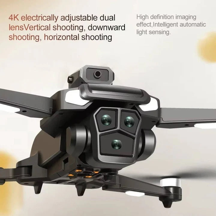 RC Drone with Triple Camera for Aerial Photography