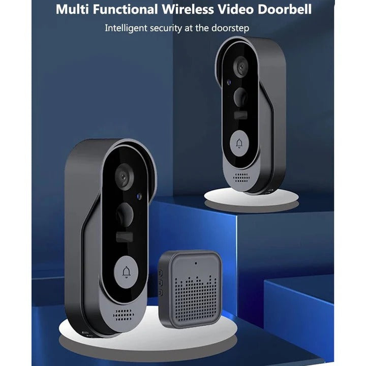 Wireless Doorbell Camera with Clear Video and Local Storage