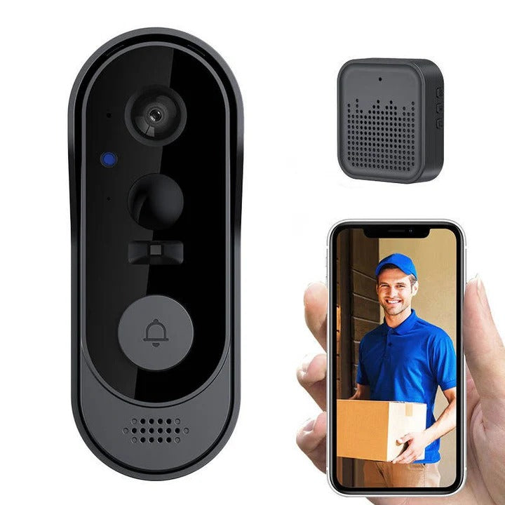 Wireless Doorbell Camera with Clear Video and Local Storage