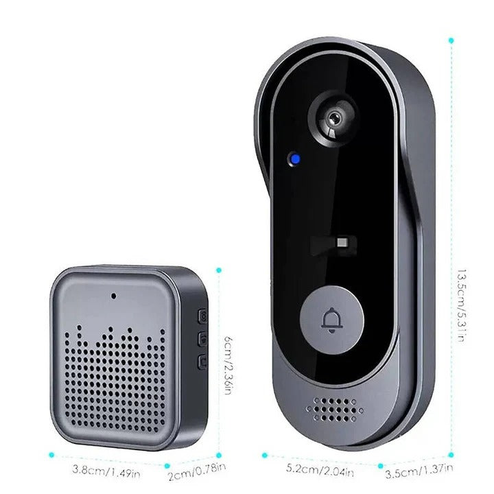 Wireless Doorbell Camera with Clear Video and Local Storage