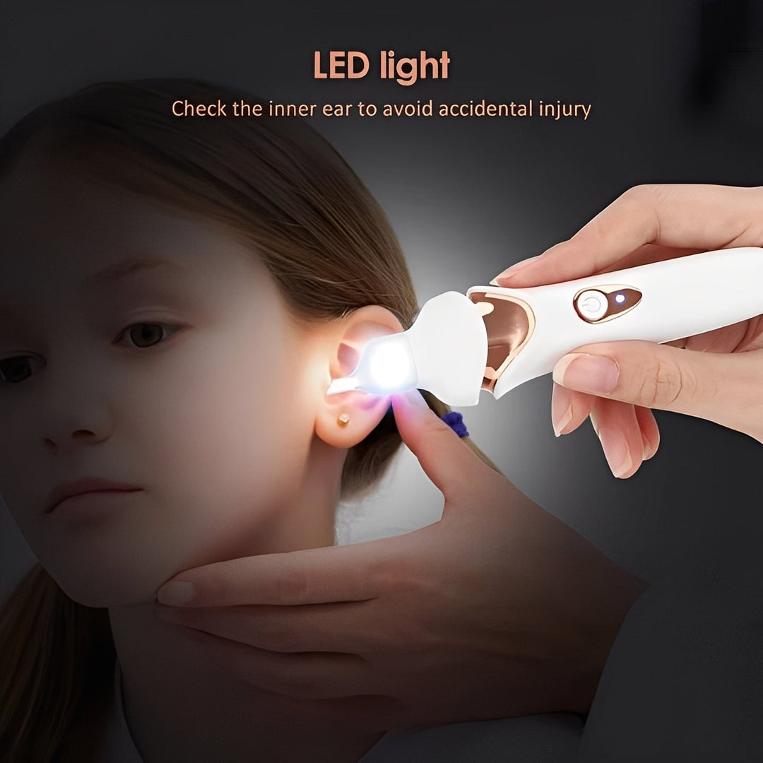 Vacuum Ear Cleaner Device Soft Tip
