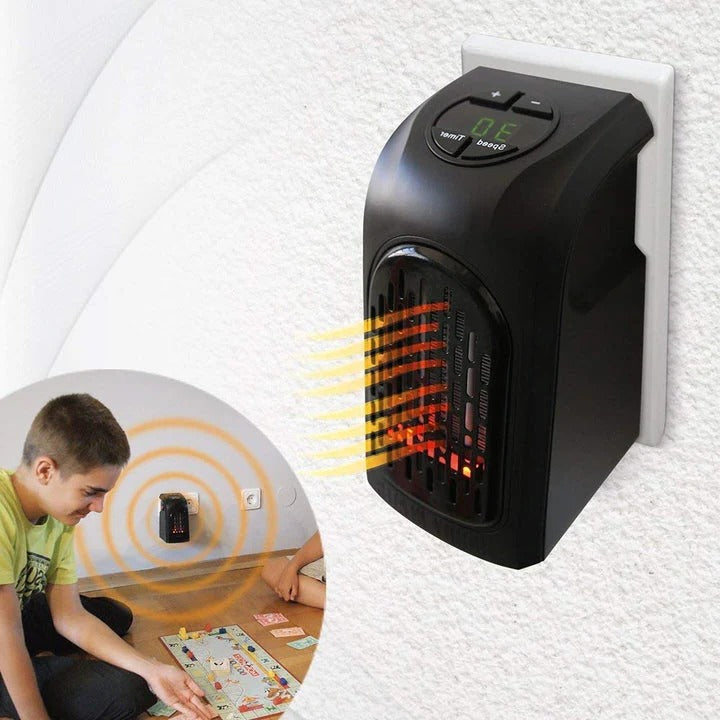 Portable Electric Space Heater Compact Design