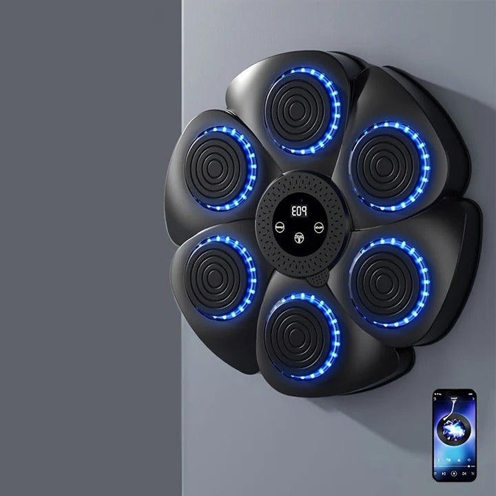 Boxing Training Machine Wall Target USB Rechargeable with Music - Lenila
