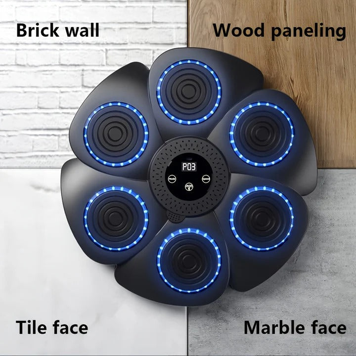 Boxing Training Machine Wall Target USB Rechargeable with Music