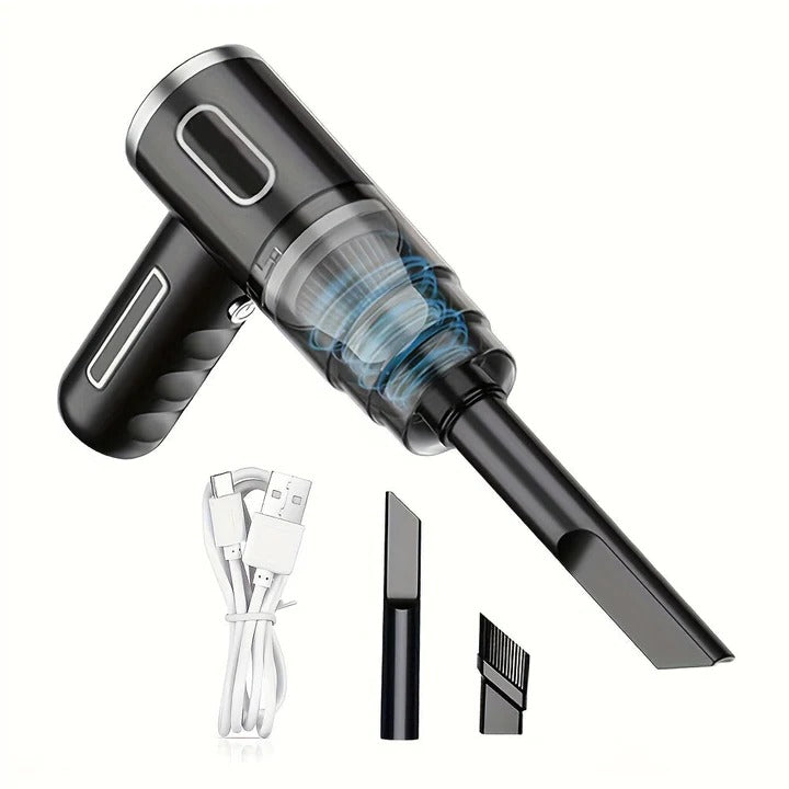 Portable Mini Vacuum Cleaner USB Rechargeable Compact Design