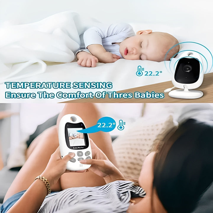 Wireless Baby Monitor Camera Night Vision Two-Way Audio