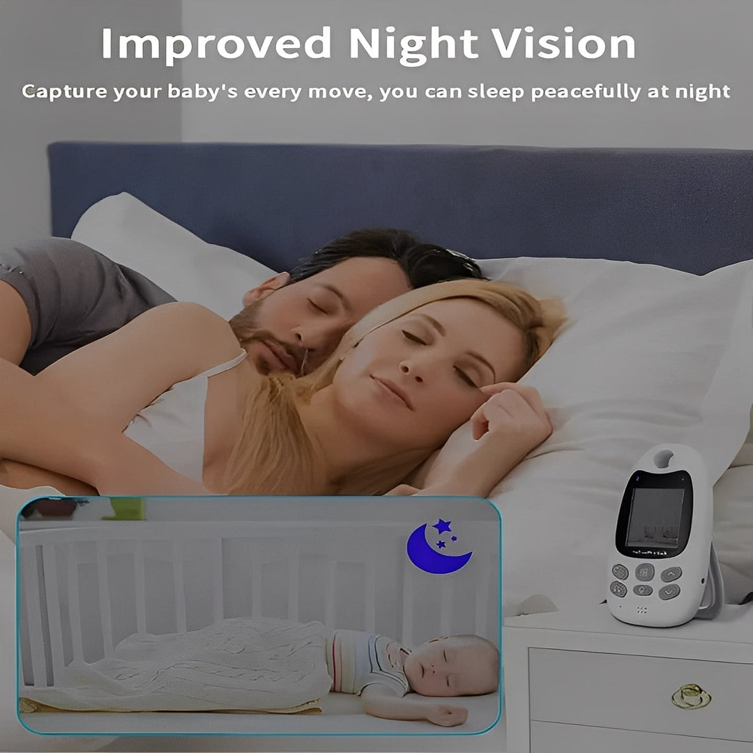 Wireless Baby Monitor Camera Night Vision Two-Way Audio