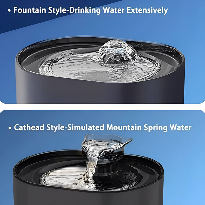 Pet Cat Drinking Fountain with Water Dispenser Automatic Flow