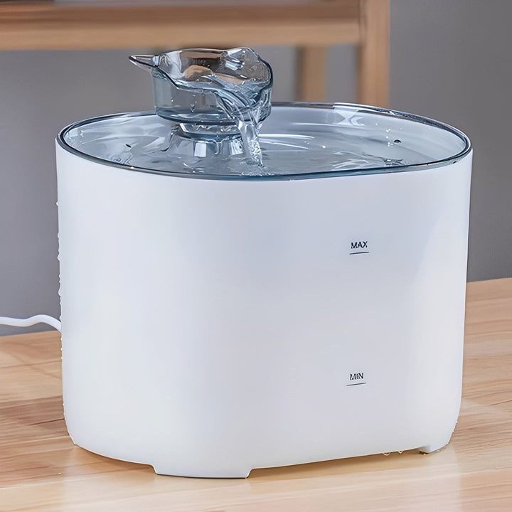 Pet Cat Drinking Fountain with Water Dispenser Automatic Flow