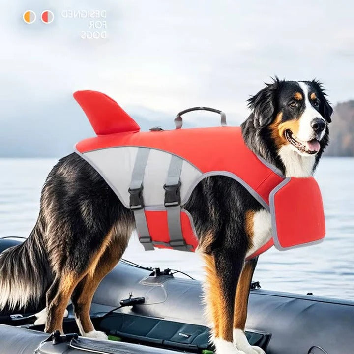 Dog Life Jacket and Flotation Vest Adjustable Fit - Lenila