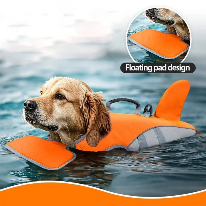 Dog Life Jacket and Flotation Vest Adjustable Fit