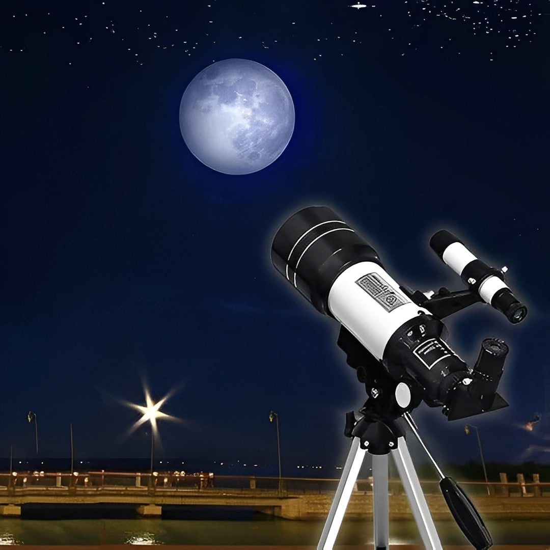 Telescope with Multiple Eyepieces and Table Tripod Stand