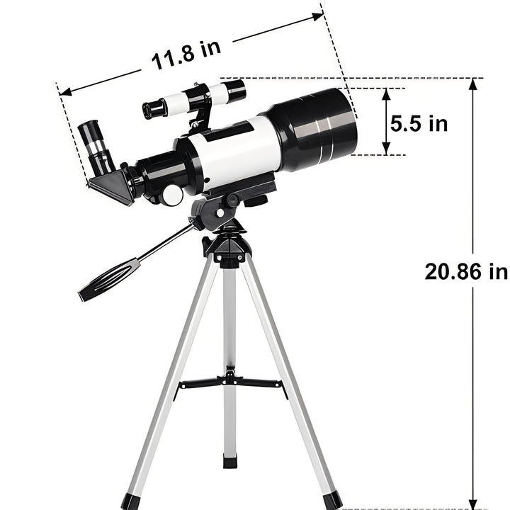 Telescope with Multiple Eyepieces and Table Tripod Stand