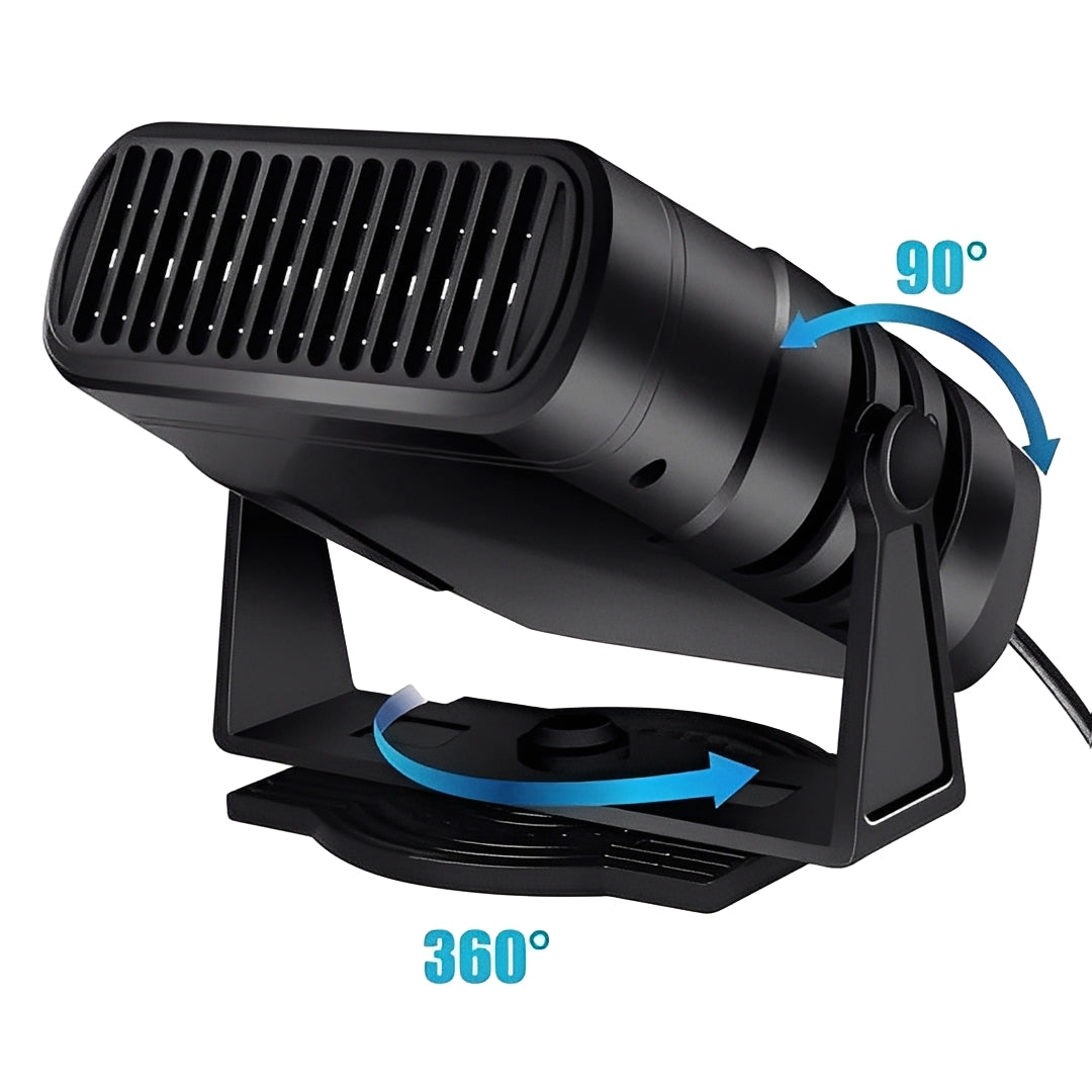 Portable Car Heater and Fan 12V Compact Vehicle Use