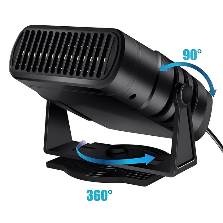 Portable Car Heater and Fan 12V Compact Vehicle Use