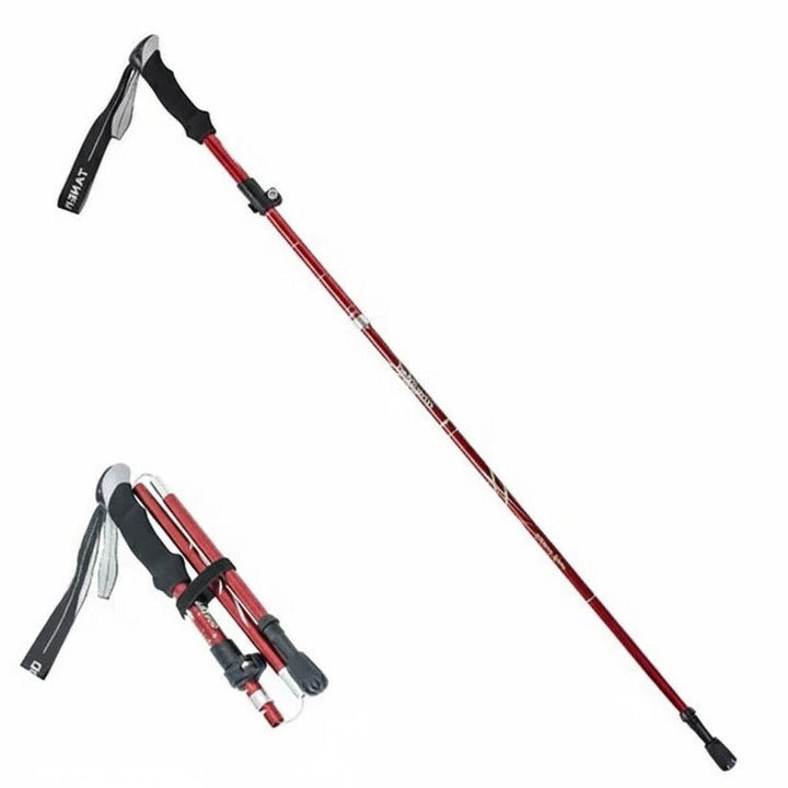Unisex Adjustable Telescopic Hiking Pole Lightweight Durable - Lenila