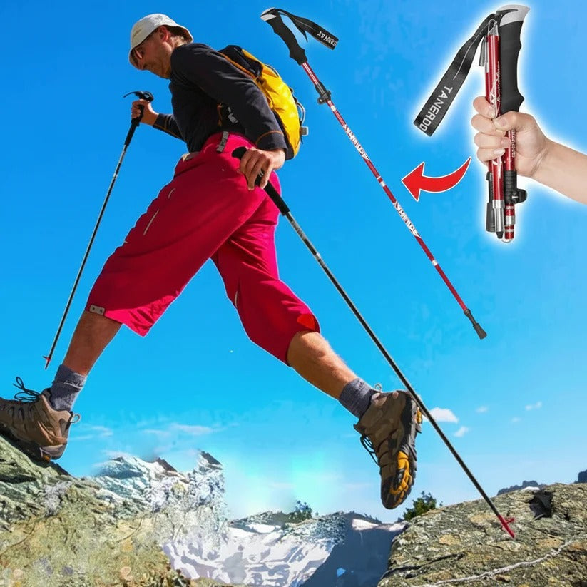 Adjustable Telescopic Hiking Pole Lightweight Durable