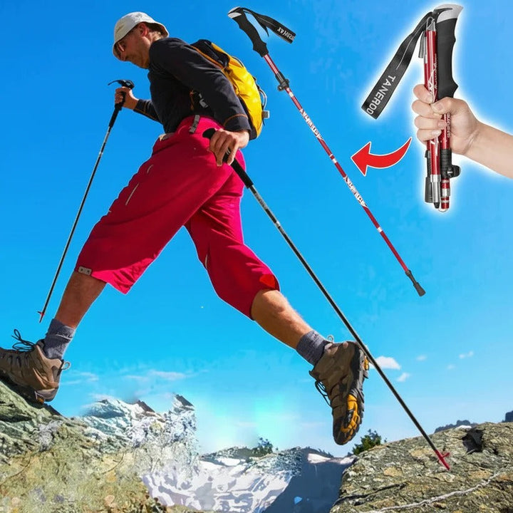 Adjustable Telescopic Hiking Pole Lightweight Durable