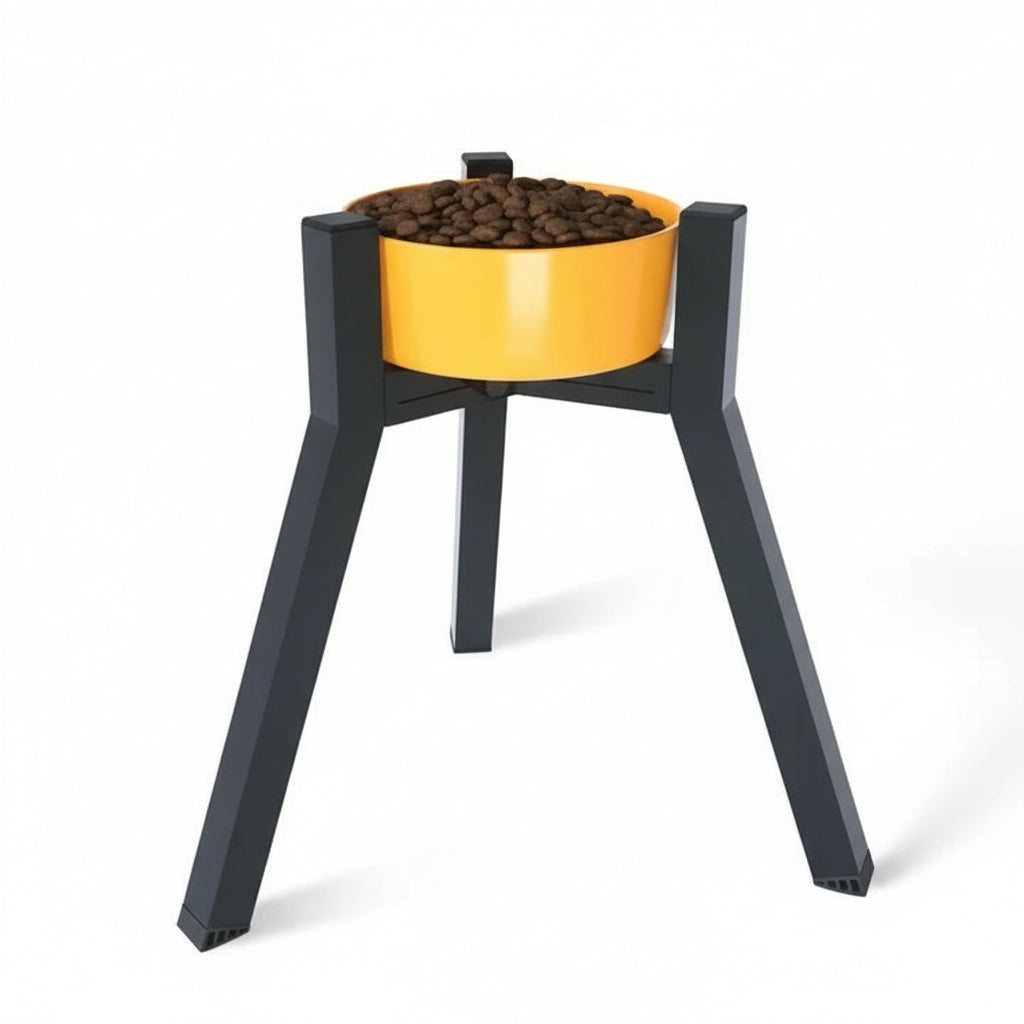 Pet Raised Dog Bowl Stand Elevated Feeding Station - Lenila
