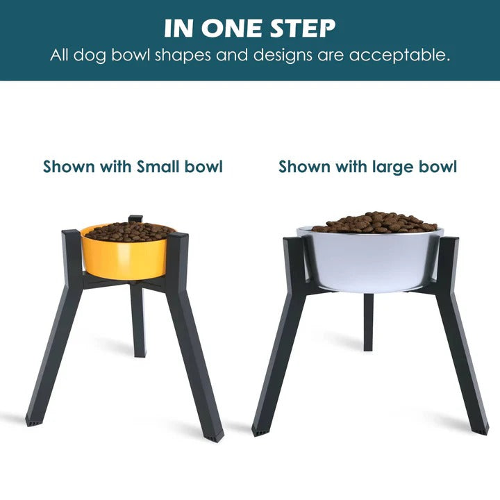 Pet Raised Dog Bowl Stand Elevated Feeding Station