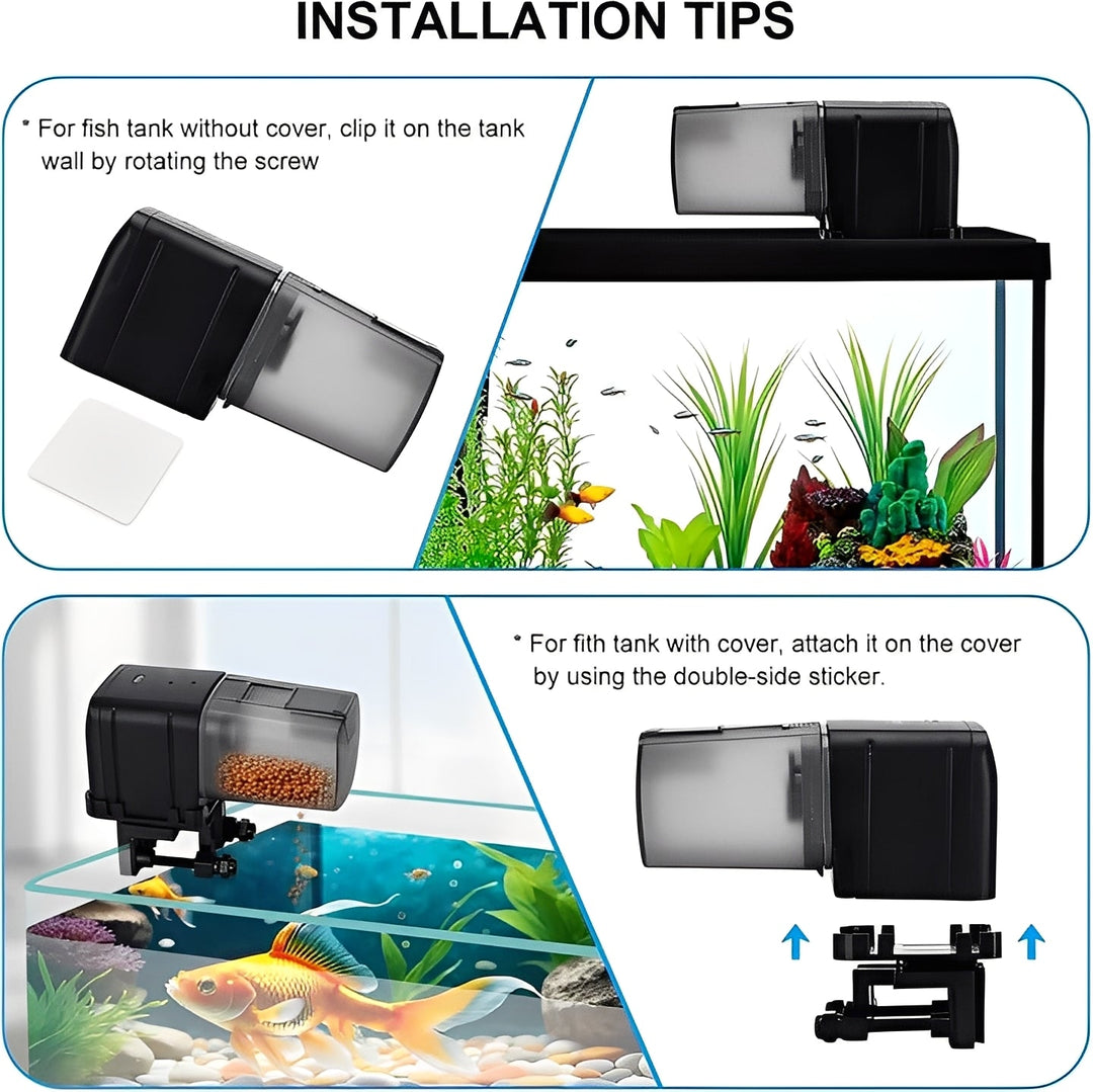 Automatic Fish Food Feeder for Aquarium Tank