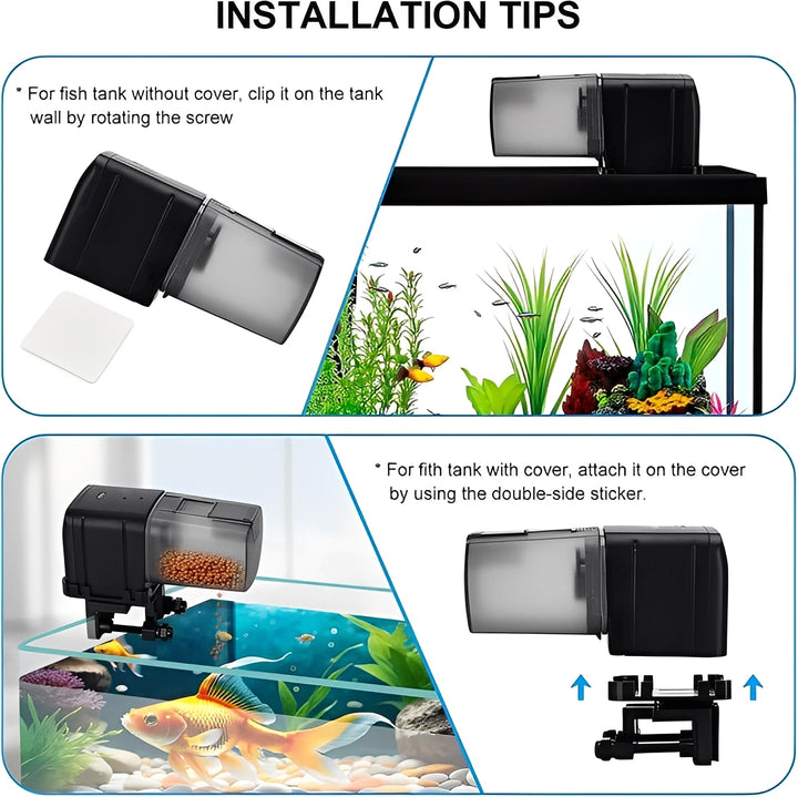 Automatic Fish Food Feeder for Aquarium Tank