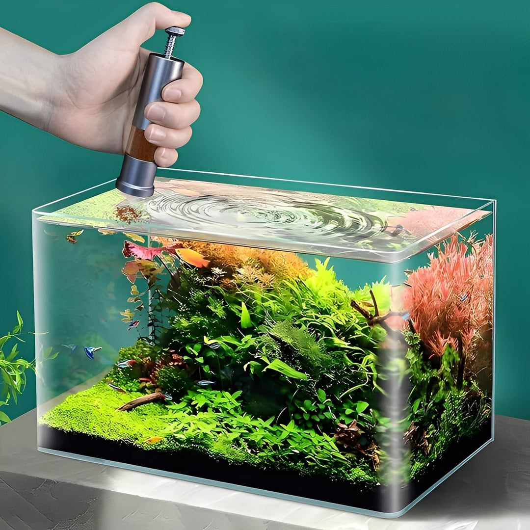 Aquarium Mini Fish Feeder Automatic Compact Design