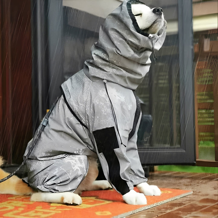 Dog Waterproof Raincoat Outerwear Weather Resistant