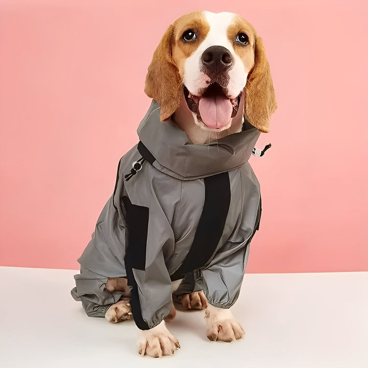 Dog Waterproof Raincoat Outerwear Weather Resistant - Lenila