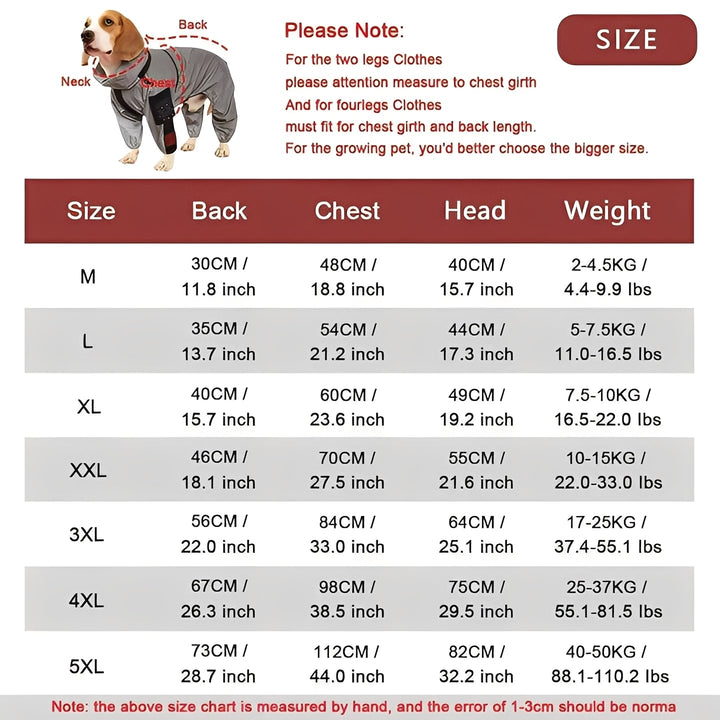 Dog Waterproof Raincoat Outerwear Weather Resistant
