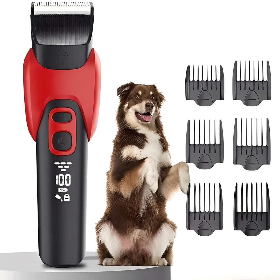 Electric Dog Grooming Clipper Cordless Adjustable