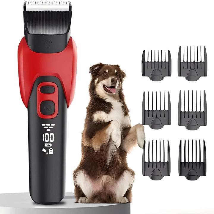 Electric Dog Grooming Clipper Cordless Adjustable