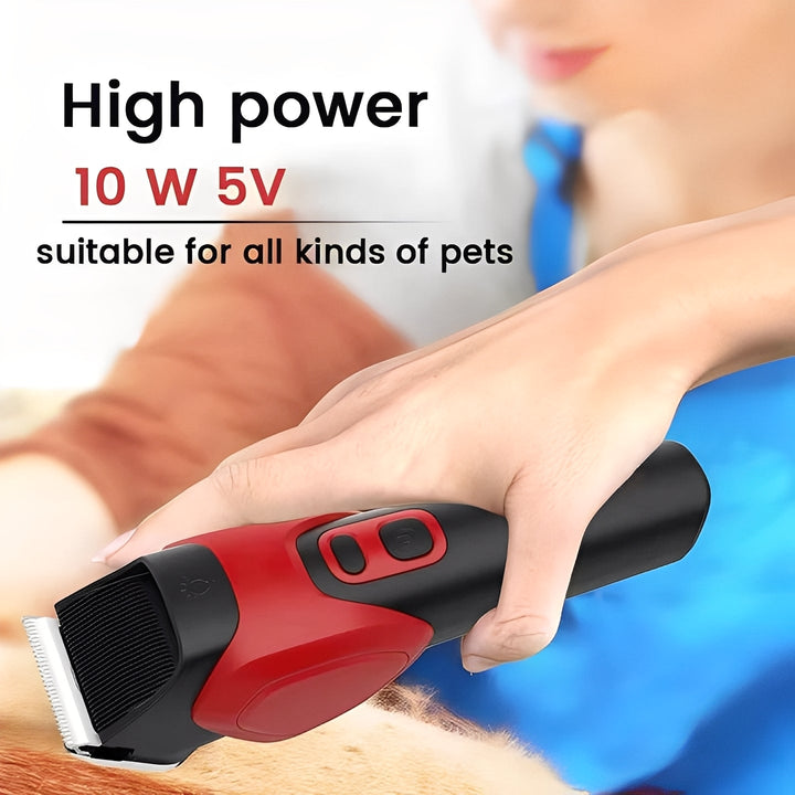Electric Dog Grooming Clipper Cordless Adjustable