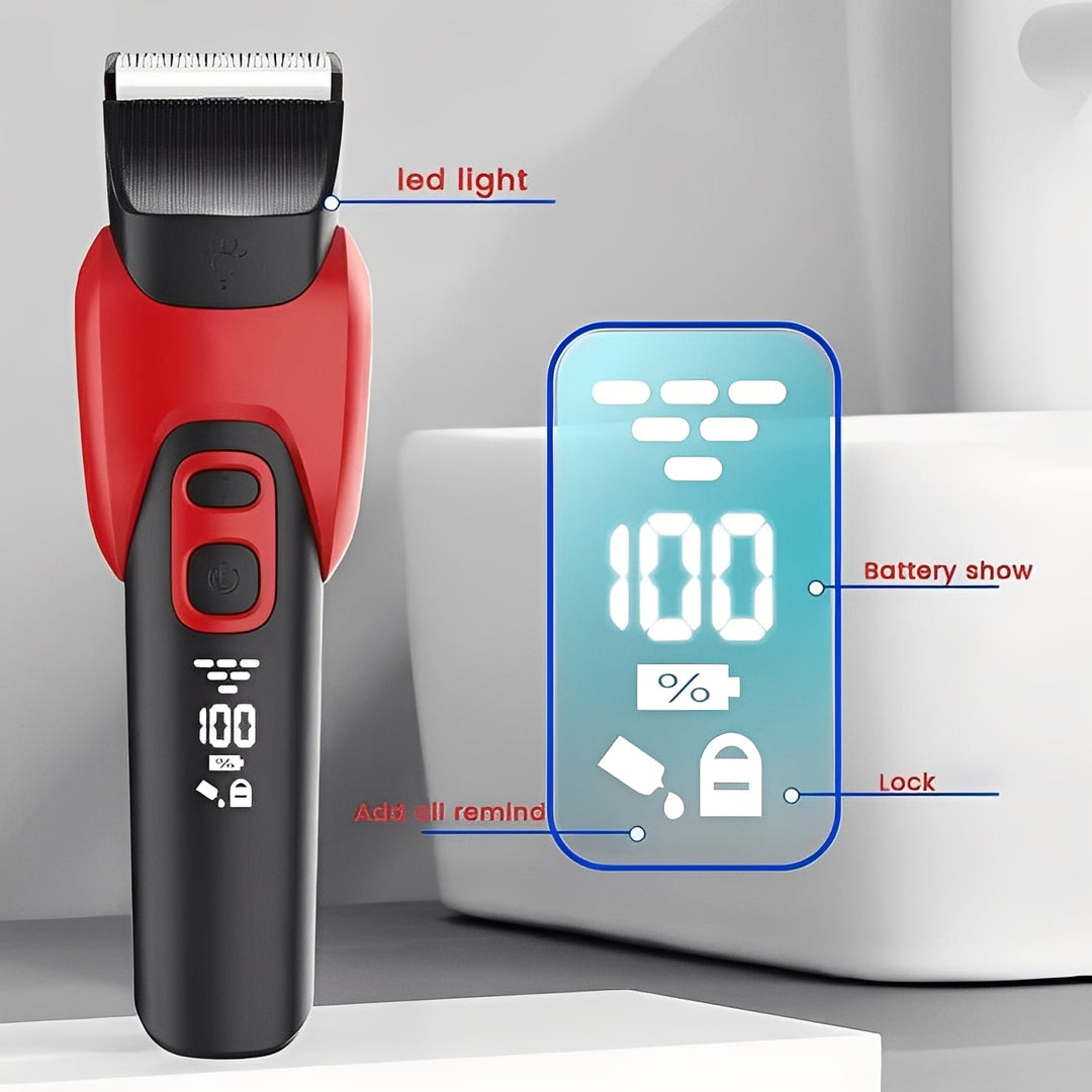Electric Dog Grooming Clipper Cordless Adjustable