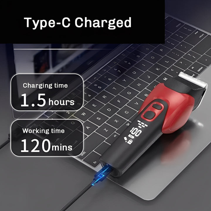 Electric Dog Grooming Clipper Cordless Adjustable