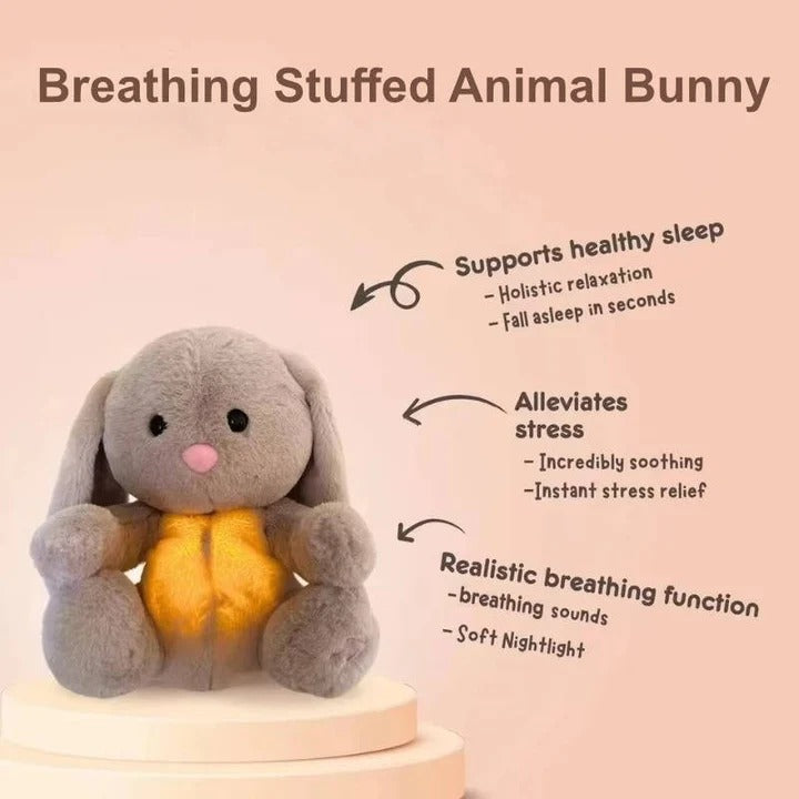 Kids Stuffed Bunny Animal with Motion Feature