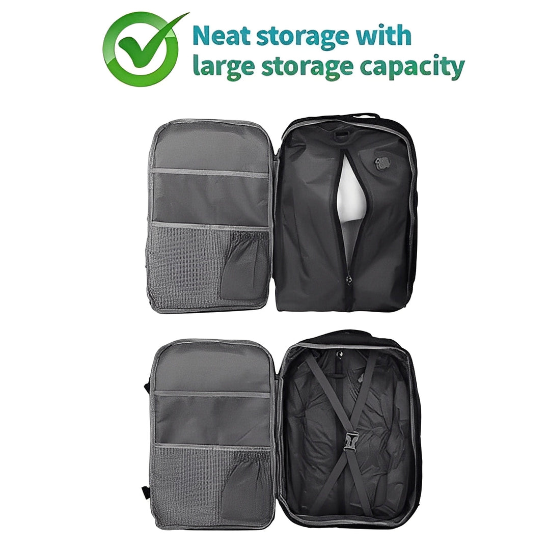 Travel Vacuum Pump with Space-Saving Compression Bags