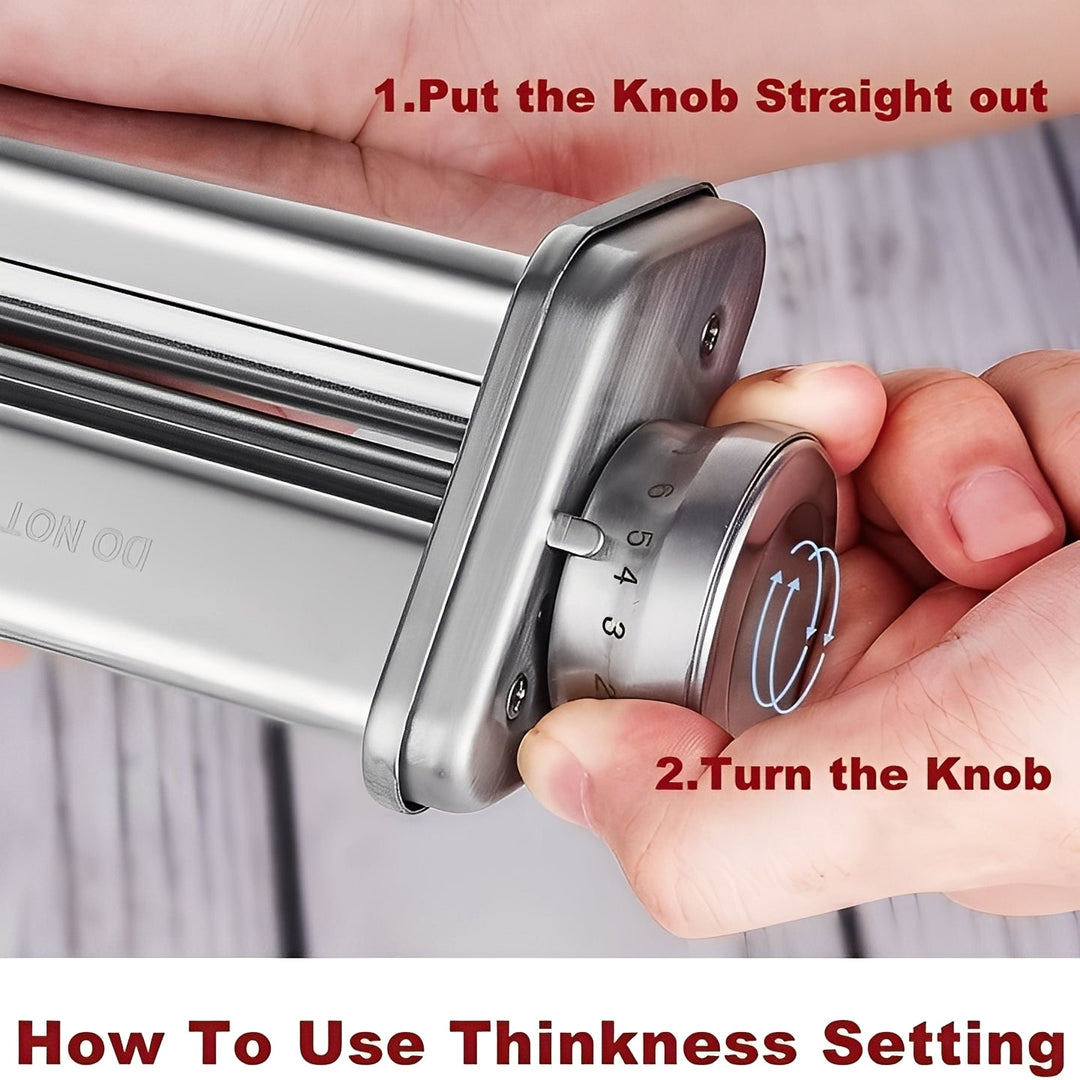 Stand Mixer Attachment Pasta Dough Roller Cutter