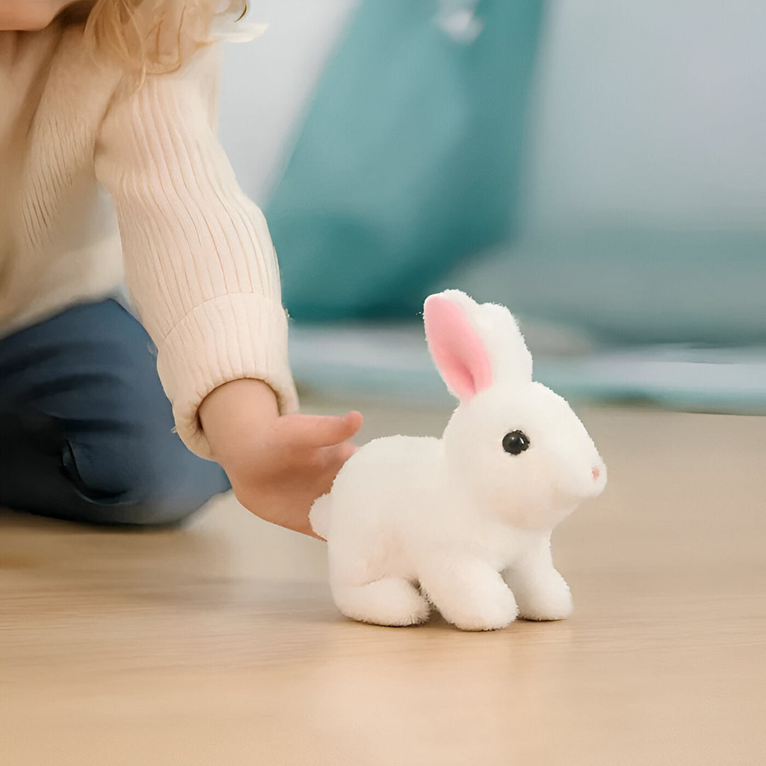 Plush Bunny Toy Interactive Soft Material - Lenila