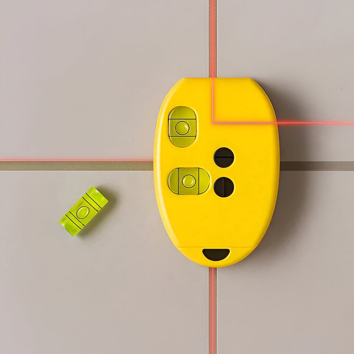 Laser Level Tool with Right Angle Beam for Floor and Tile Layout - Lenila