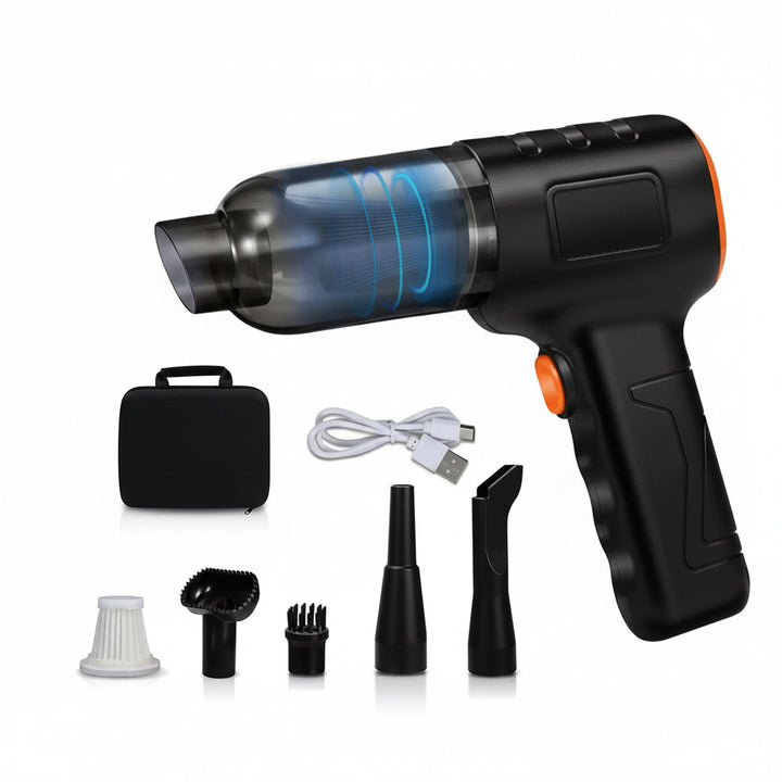 Cordless Rechargeable Car Vacuum Cleaner Powerful Suction - Lenila