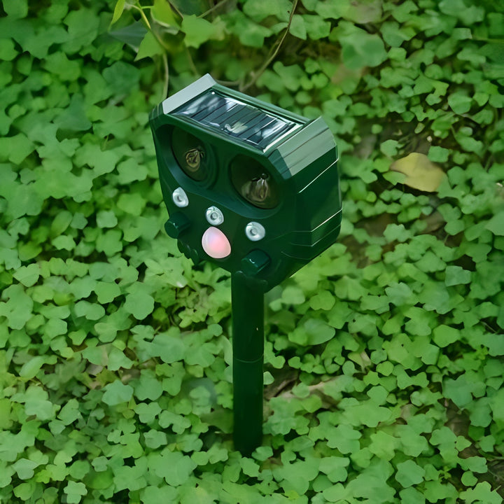 Solar Powered Ultrasonic Pest Control Device