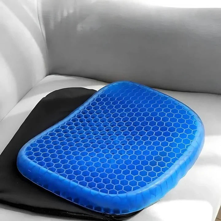 Ergonomic Gel Seat Cushion with Lower Back Support for Office Car - Lenila