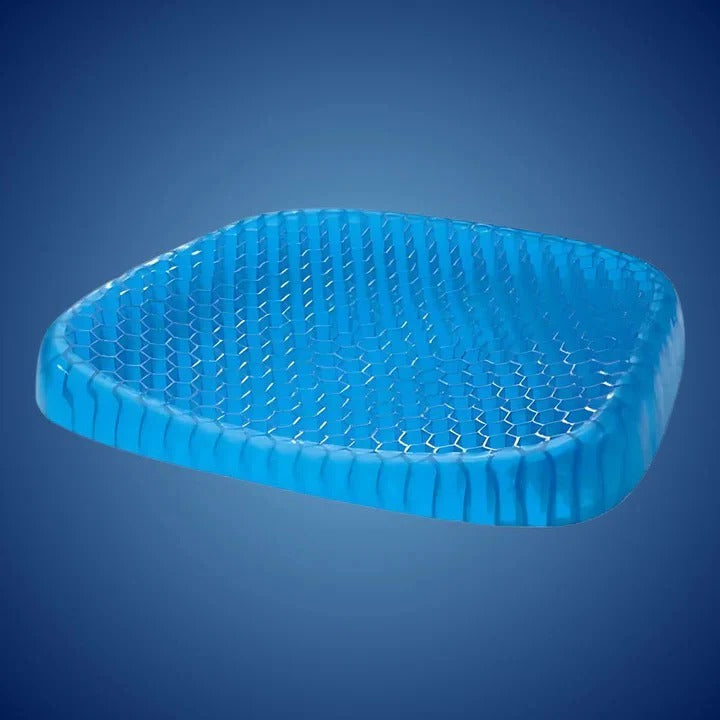 Ergonomic Gel Seat Cushion with Lower Back Support for Office Car