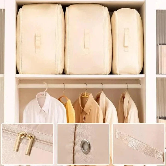 Compression Packing Bag Organizer for Travel and Luggage