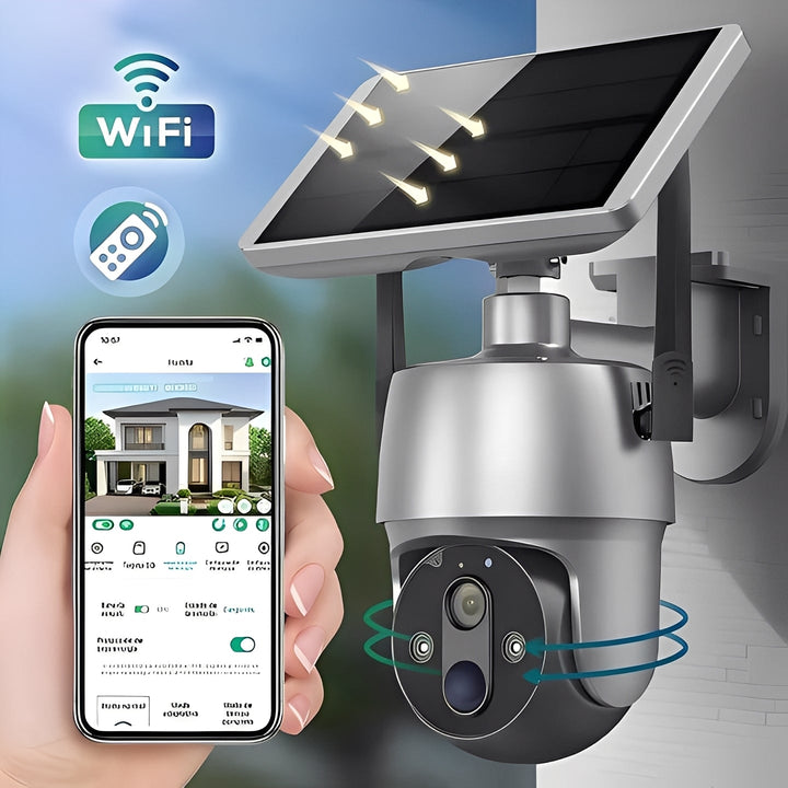 Outdoor Wireless Surveillance Camera Solar Powered