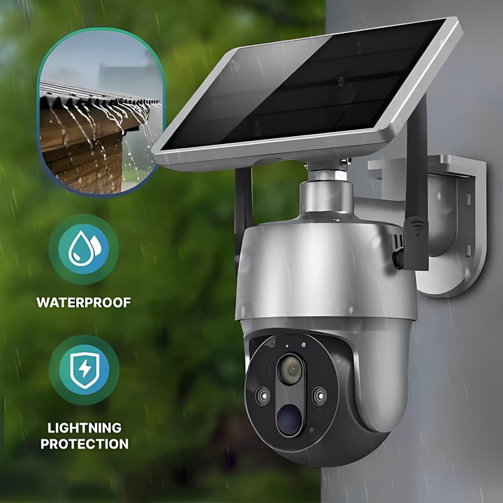 Outdoor Wireless Surveillance Camera Solar Powered
