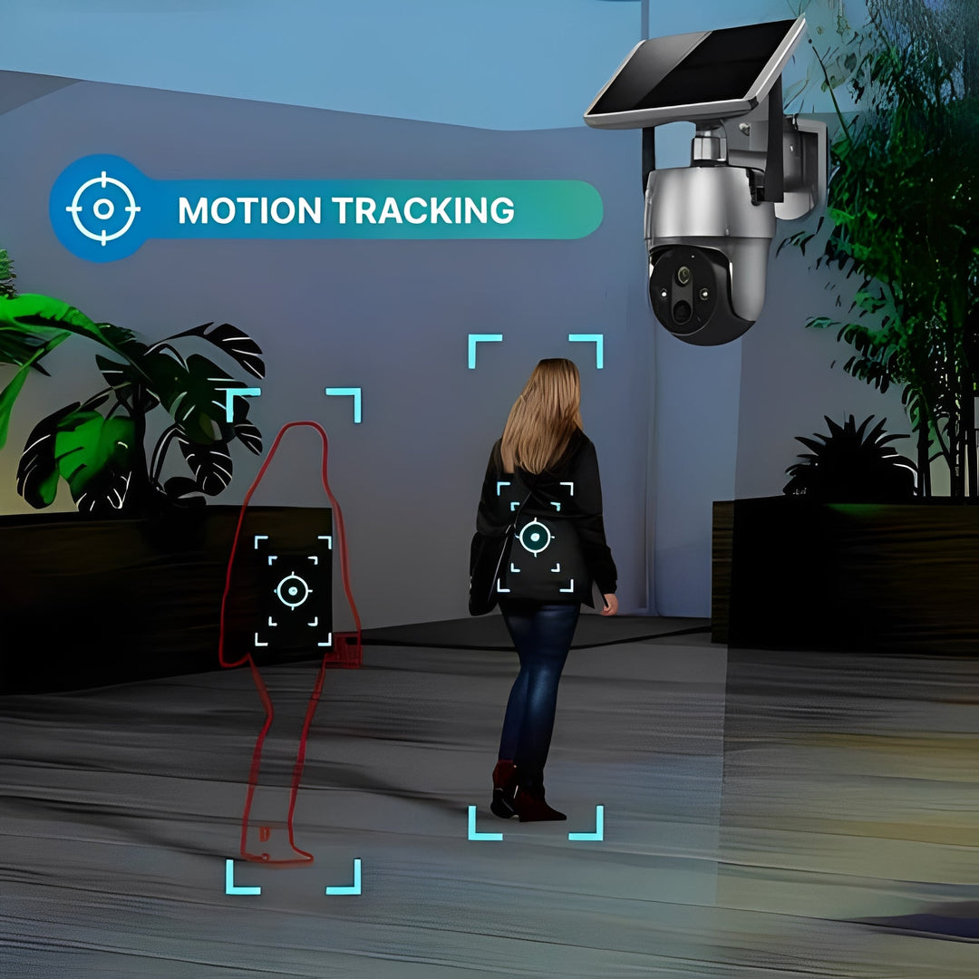 Outdoor Wireless Surveillance Camera Solar Powered