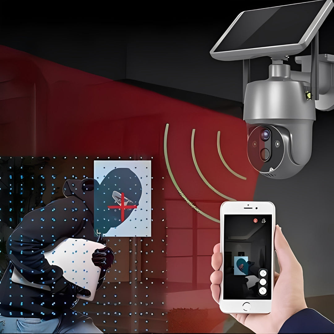 Outdoor Wireless Surveillance Camera Solar Powered